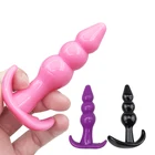 Силиконовый анальный фаллоимитатор вибратор мужской массажер простаты Анальная пробка G Spot Анальная пробка для взрослых мастурбация анальные секс-игрушки для женщин