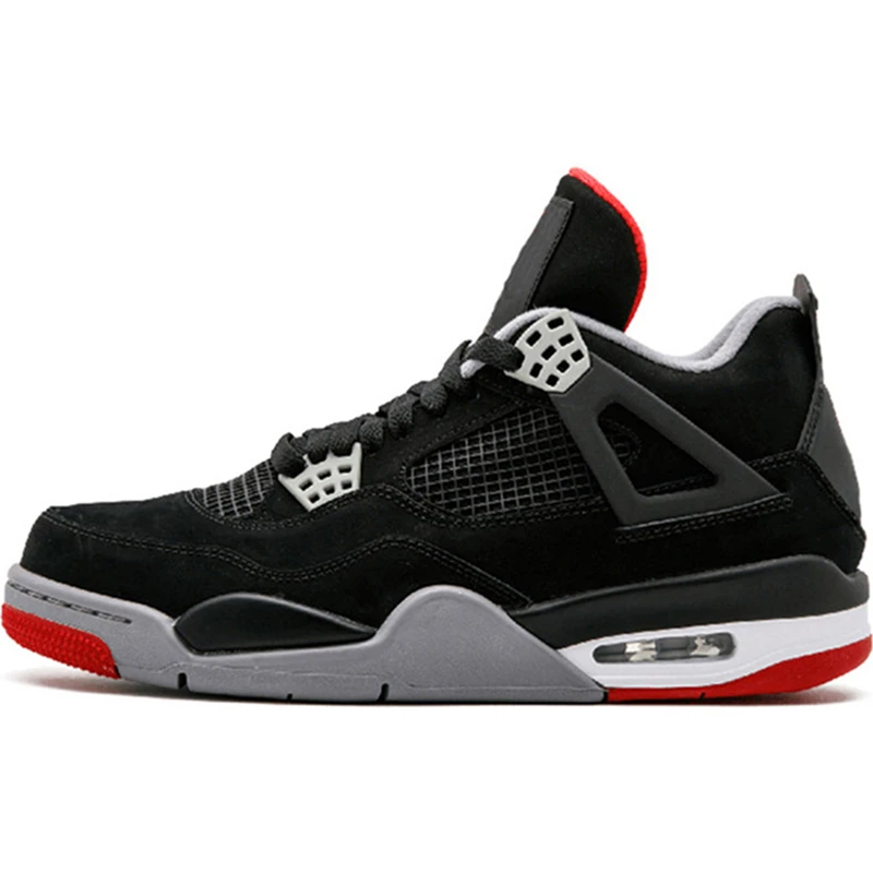 Мужские баскетбольные туфли в стиле ретро 4 цвета грома чистые деньги классные