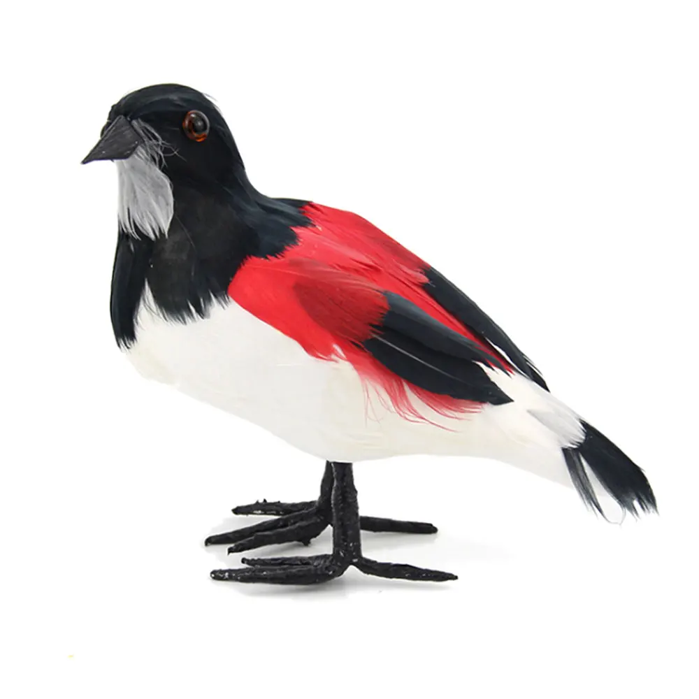 Искусственная Имитация пенопласта стоячие украшения из птиц и перьев сделай сам