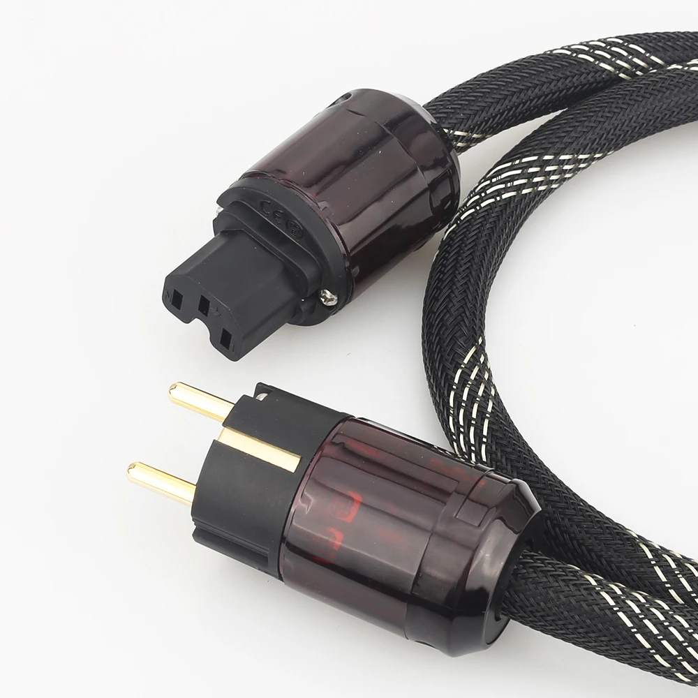 Кабель питания AUDIOCRAST P103 из высококачественной чистой меди европейская