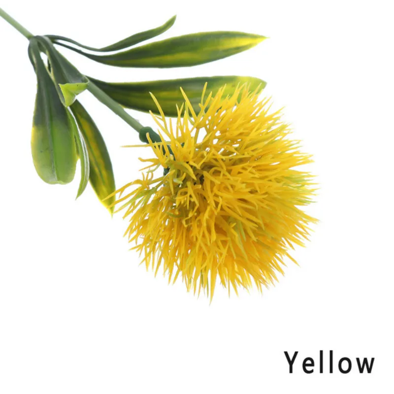 1 шт. Красивые Искусственные цветы Одуванчик пластиковый цветок свадебное