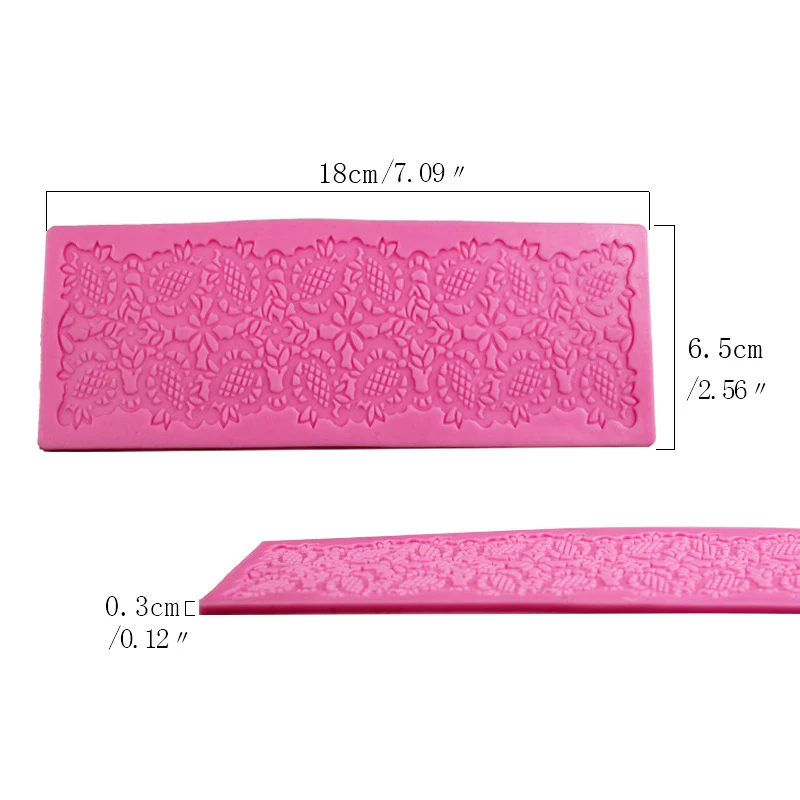 Силиконовый кружевной коврик декоративная форма для торта выпечки сделай сам