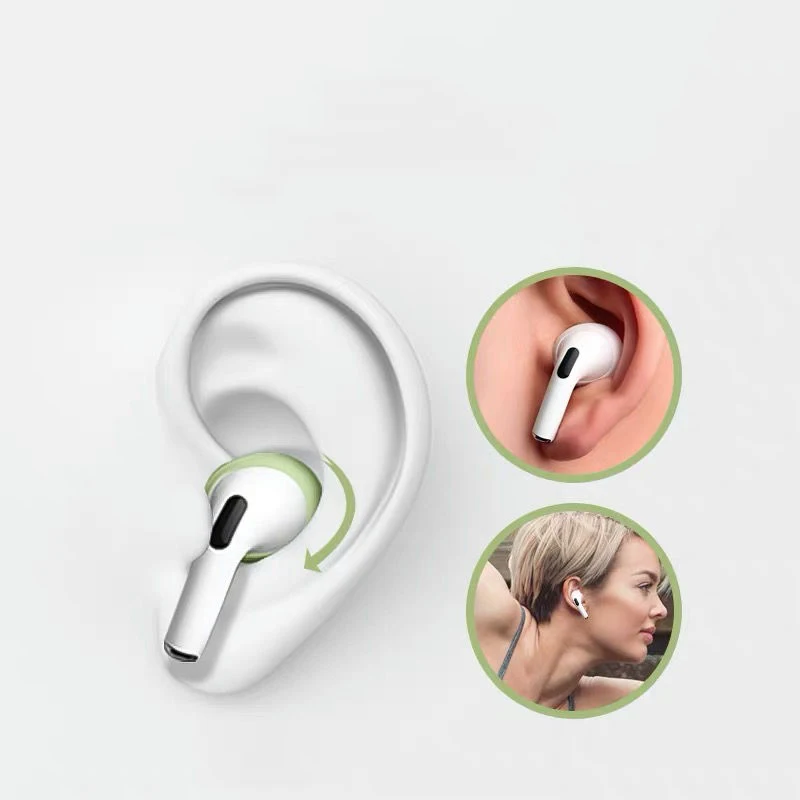 Силиконовый чехол для Apple airpods Pro 1 2 насадки наушников беспроводных