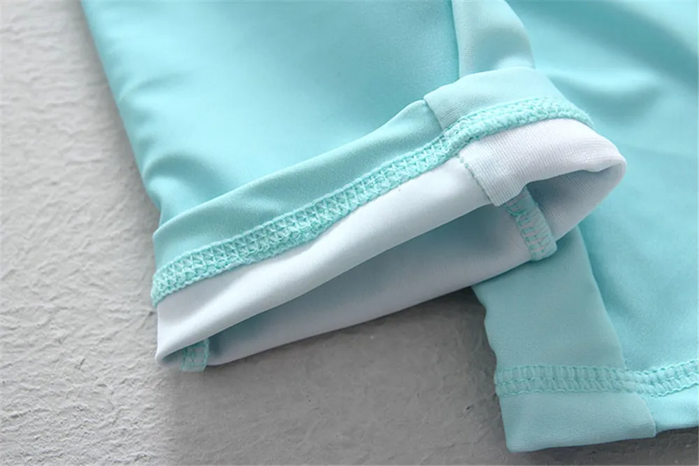 Женский слитный купальник с принтом кролика UPF50|Детские комбинезоны| |