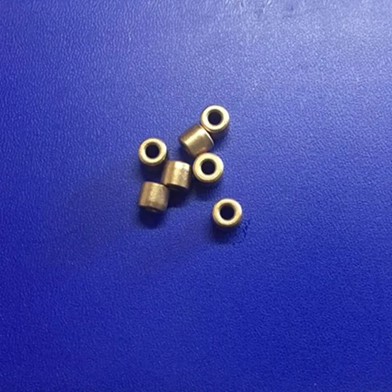

10pcs/lot Copper Base Precision Oil Bearing Metallurgical Parts Powder Metallurgy Oil Mini Bearing Copper Sleeve