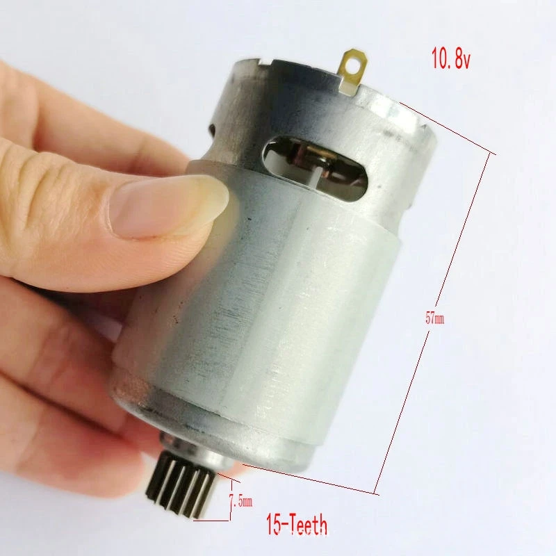 10 8 V 15 зубы двигатели постоянного тока (KV3SFN-8520SF-WR) для GSR1080-2-LI 3601JE2000 /EU