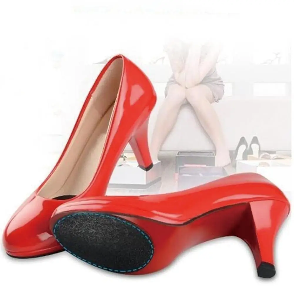 Новинка Модные женские резиновые Нескользящие туфли 1 пара нескользящие