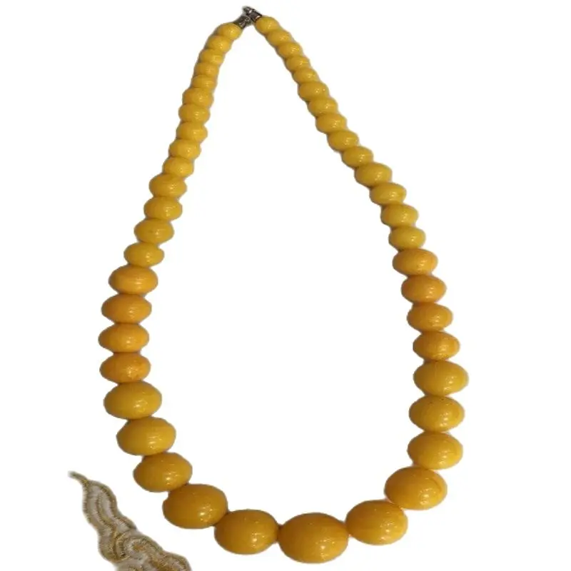 

Amber necklace Necklace Beads Necklace honey wax amber sweater chain