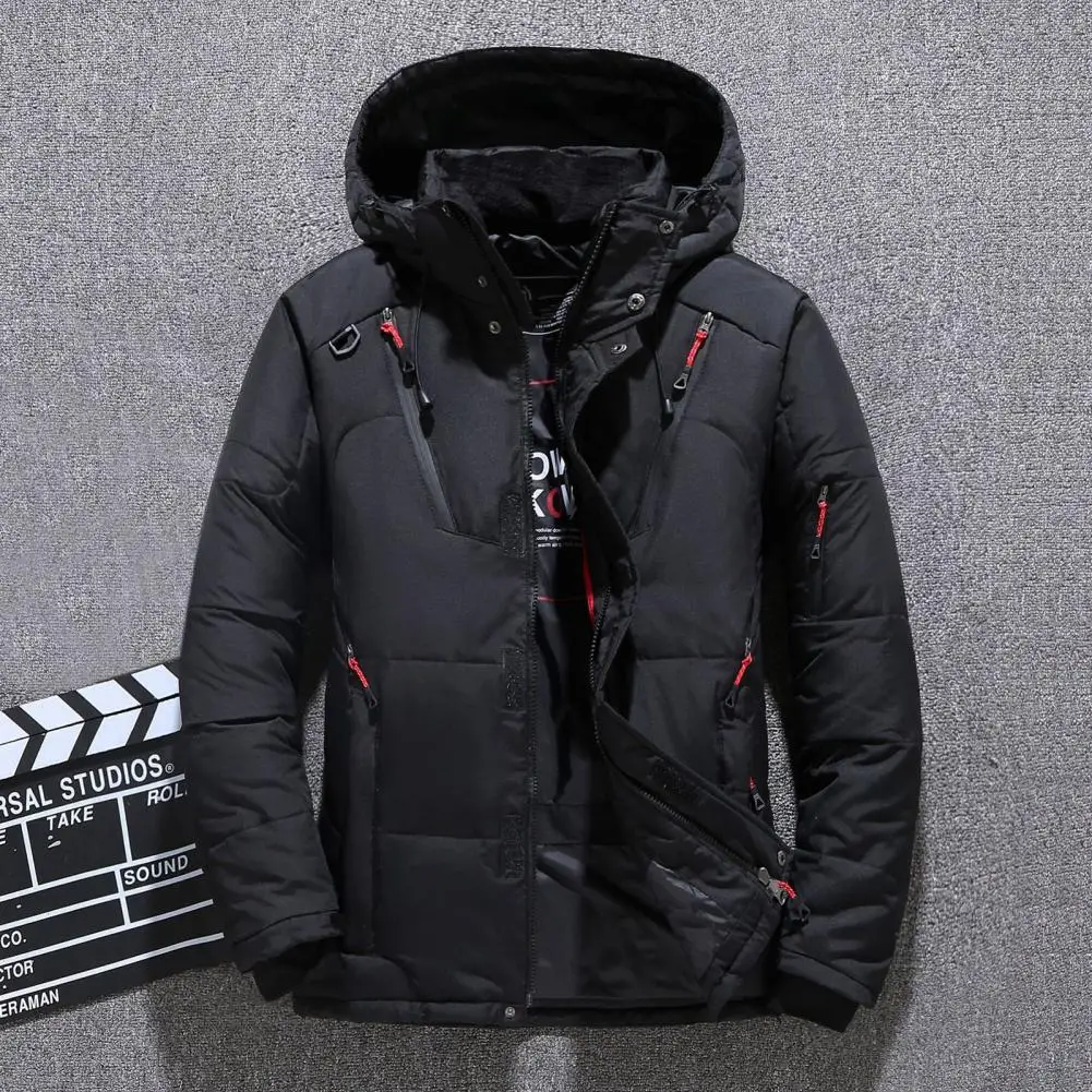 Down Winter/Autumn Men's Jacket Padded Thick Highly Warm Casual Male Jacket for Outdoor