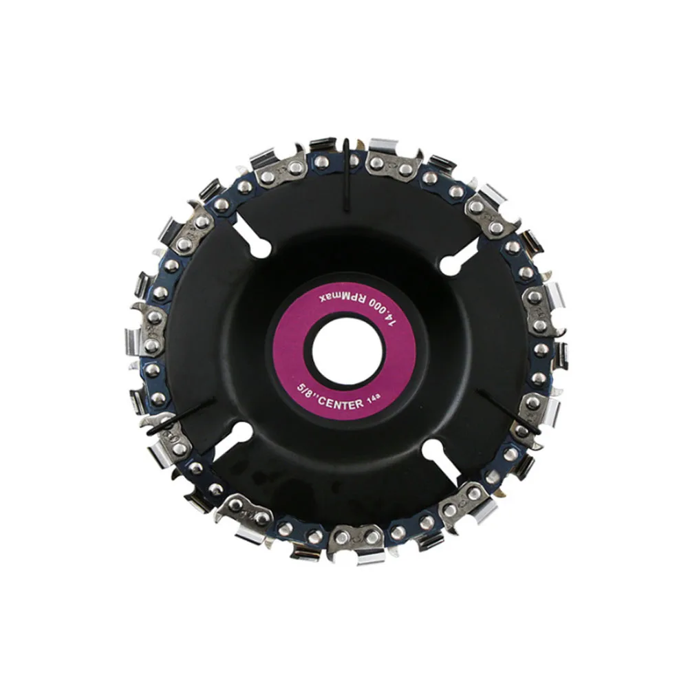New 4 Inch Grinder Disc and Chain 22 Tooth Fine Cut Set For 100 115 Angle 5/8 Center Hole | Инструменты