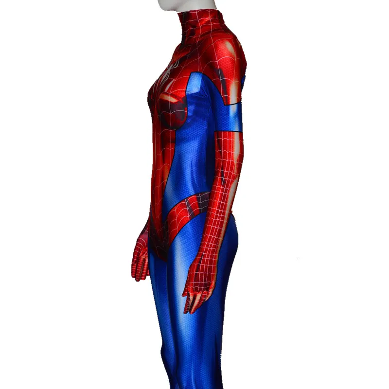MJ Джейми костюм паука Mary Jane SpiderGirl косплей 3D принт Хэллоуин женский Человек-паук