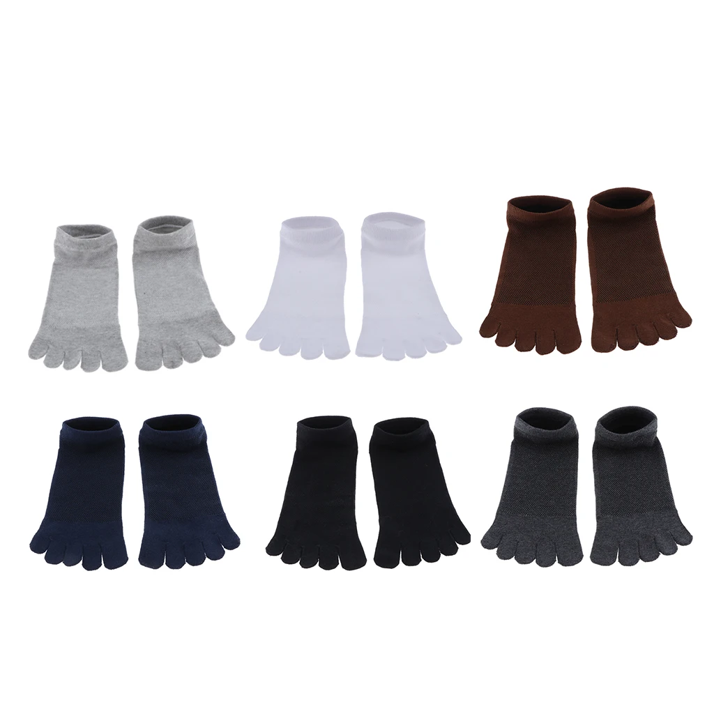 

Men Toe Socks Five Finger Cotton Socks Sports Running Ankle Socks