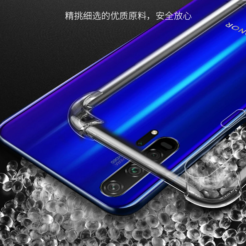 YUETUO прозрачный мягкий ТПУ чехол для телефона huawei honor 20 pro 20pro honor20 силиконовые