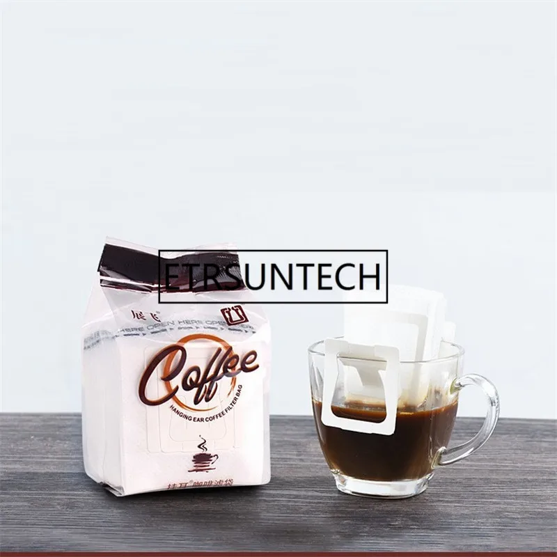 

30Set Coffee Filters Bag Coffee Hanging Ear Filter Bag Home Office Travel DIY Drip Coffee Paper Brew Filters