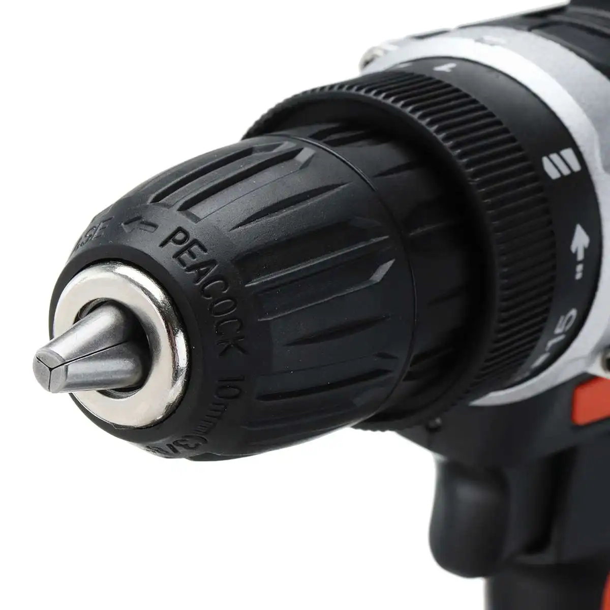 

26V Cordless Electric Drill Screwdriver 25+3 Torque Rechargeable 350Nm Dual Speed Power Tools Sets With 2 Battery with Sleeve