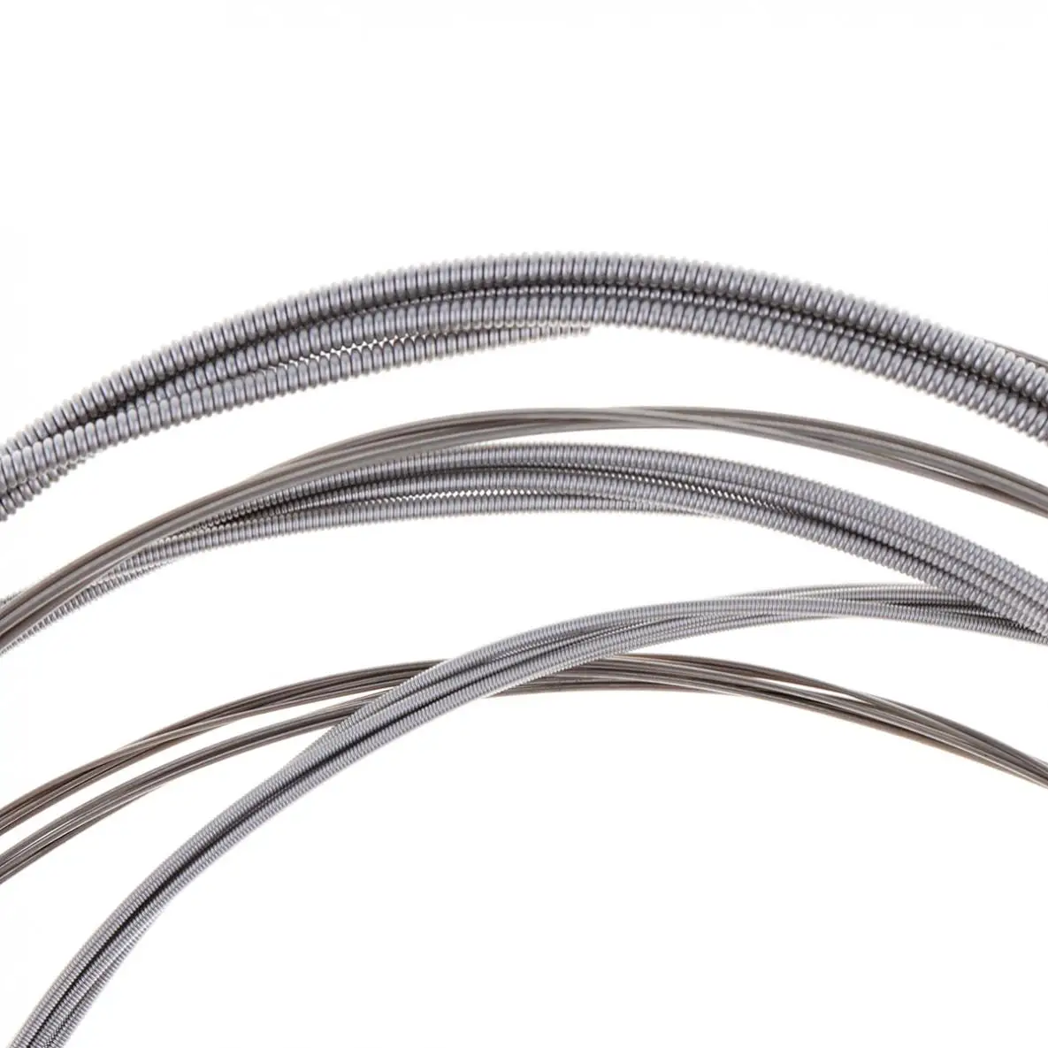 Струны для электрогитары серебристые струны из никелевого сплава средней