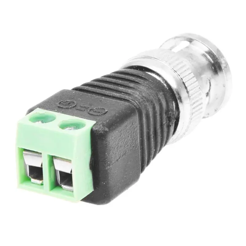 15 шт. винтовой терминал коаксиальный кабель Cat5 для BNC Штекерный видео балун