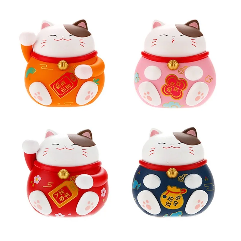 

MR TEA Car Perfume Clip Lucky Cat Car Air Freshener Automobile Air Conditioner Vent Decor Fragrance Smell Diffuser Accessories