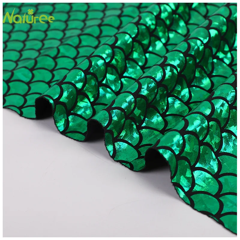 1 5 м * Лазерная бронзовая ткань спандекс четырехсторонний стрейч Золотая фольга