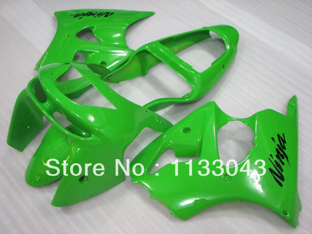 

100%NEW Green Body For KAWASAKI Ninja ZX-6R 98-99 ZX 6R 1998-1999 Fairings ZX6R 98 99 ZX 6R 1998 1999 Fairing Kits ZTT5