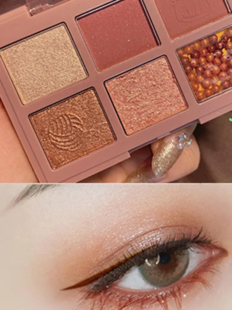 Палитра теней для век матовые натуральные модификационные глаза стойкий