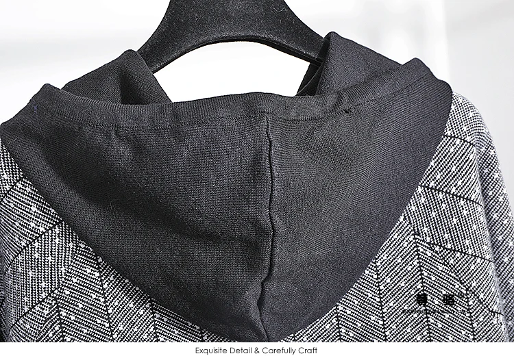 

2020 Autumn Casual Sweaters Tracksuit Womens Knitted Two Piece Sets Women Hooded Sweatshirts Sporting Suit Female outfits