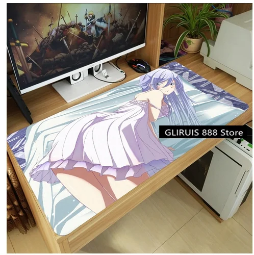 Коврик для мыши Vladilena с аниме 86-восемьдесят Six Milize Shinei нузен утолщенный игровой