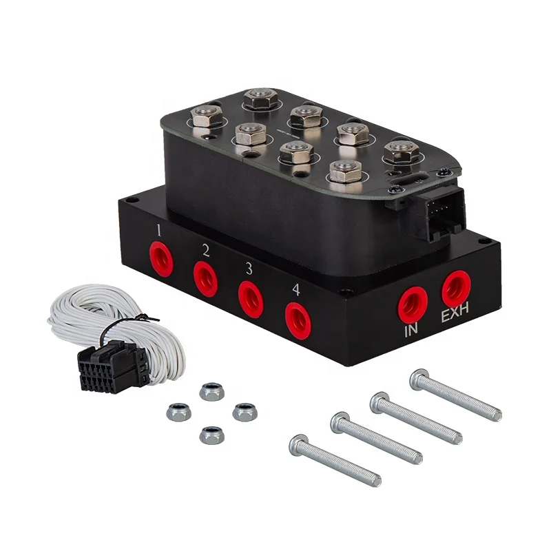 

12v Solenoid Valve Air ride Suspension manifold valve for air suspension system Maxpower SMV-02