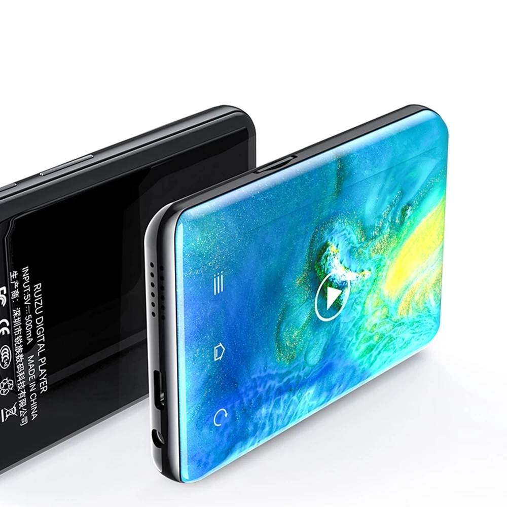 Оригинальный спортивный MP3 плеер RUIZU D66 с Bluetooth 2 8 дюймовый сенсорный экран уличный
