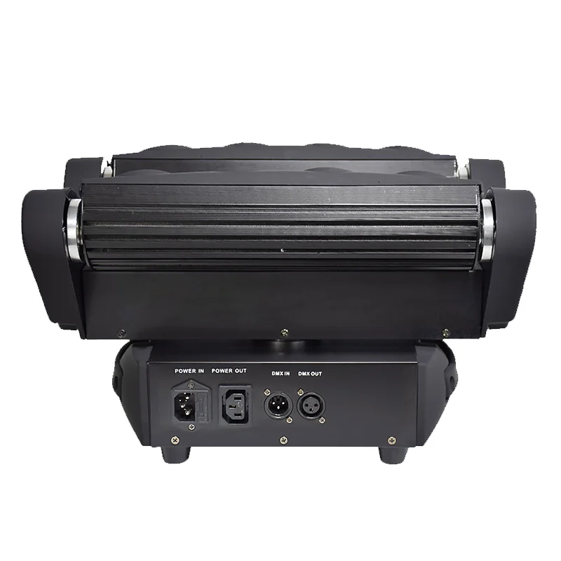 Pаспродажа Сценический прожектор с движущейся головкой, светодиодный светильник-паук для дискотеки, 8X12W, RGBW, Dmx512, вращающийся световой луч для бара, клу...