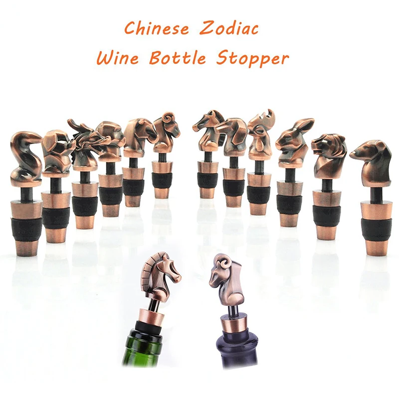 2 шт. Гибкая зодиака шампанское красноe пробка для бутылки вакуум-закаточная