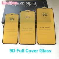 50pcslot 9d full gule tempered glass for iphone 13 12 pro max 6 7 8 plus se2020 screen protector for iphone 11 x xr xs max film
