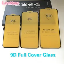 50Pcs/lot 9D Full Gule Tempered Glass For iPhone 13 12 Pro Max 6 7 8 Plus SE2020 Screen Protector For iPhone 11 X XR XS Max Film