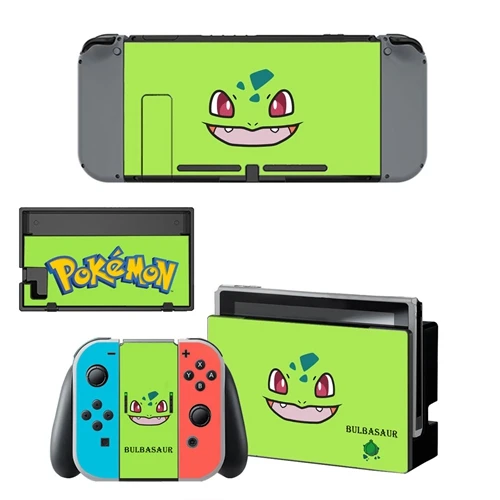 YSNS1805 Чехол с покемонами, наклейка для Kind Switch NS Console& контроллер, Виниловая наклейка, протектор - Цвет: YSNS1805