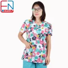 Топы с эффектом потертости из 100% материала XXS-3XL