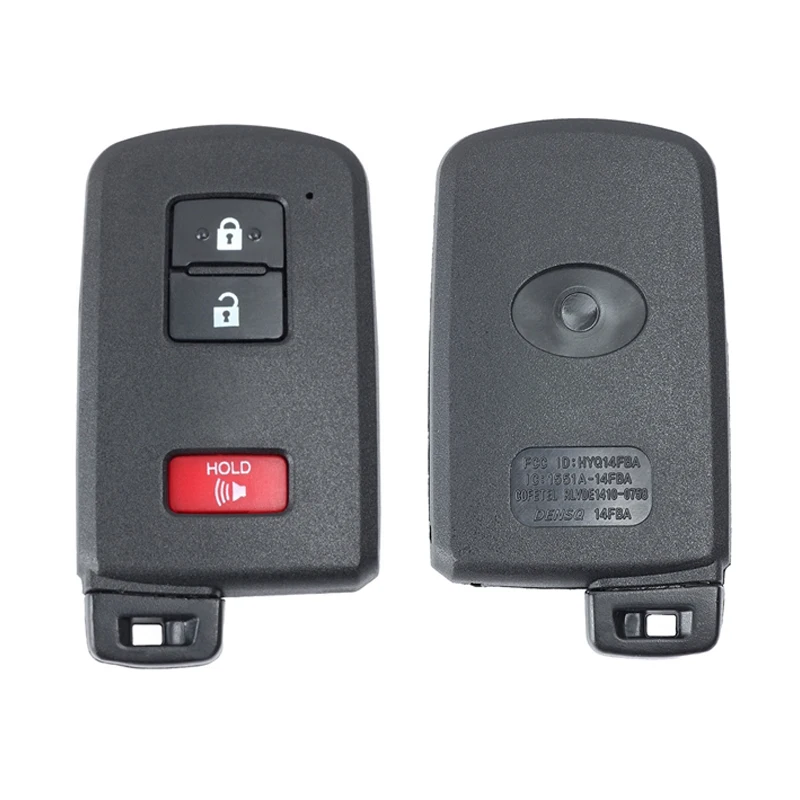CN007147 Aftermarke для 2012 2019 Toyota PriusTacoma Land Cruiser 3 кнопки смарт ключ PN внутренней катушкой