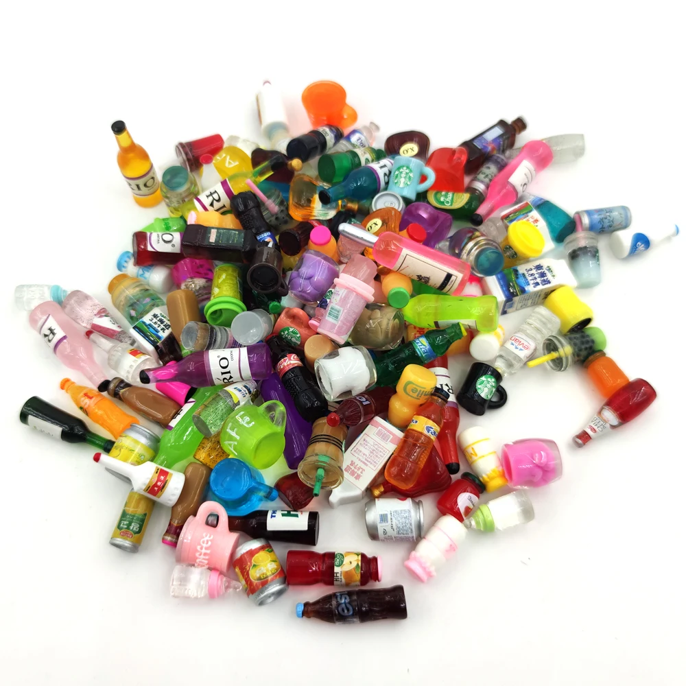 Кукольный домик Миниатюрные аксессуары имитация напитков модель ролевые игры