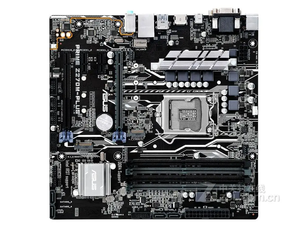 Оригинальная материнская плата для ноутбука ASUS PRIME Z270M-PLUS LGA 1151 DDR4 64 Гб USB3.0 I3 I5 I7