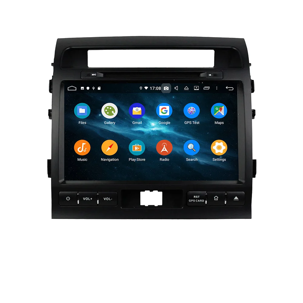 

Android 10.0 4 + 128GB For Toyota Land Cruiser 2008-2012 Suitable Automatic Car DVD Multimedia Player Radio Host GPS Navigation