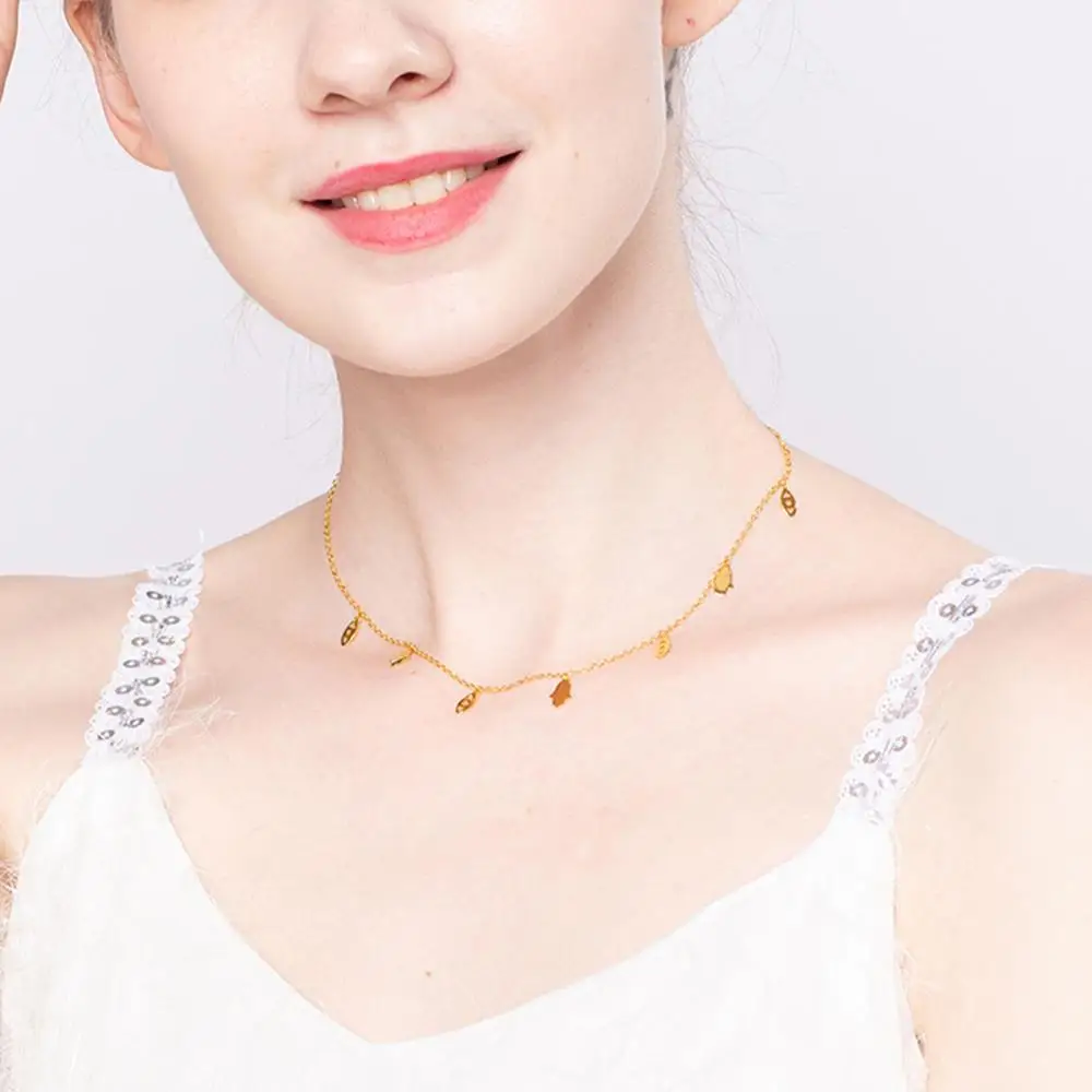 Женское свадебное ожерелье из стерлингового серебра 925 пробы 10 шт./партия изящные