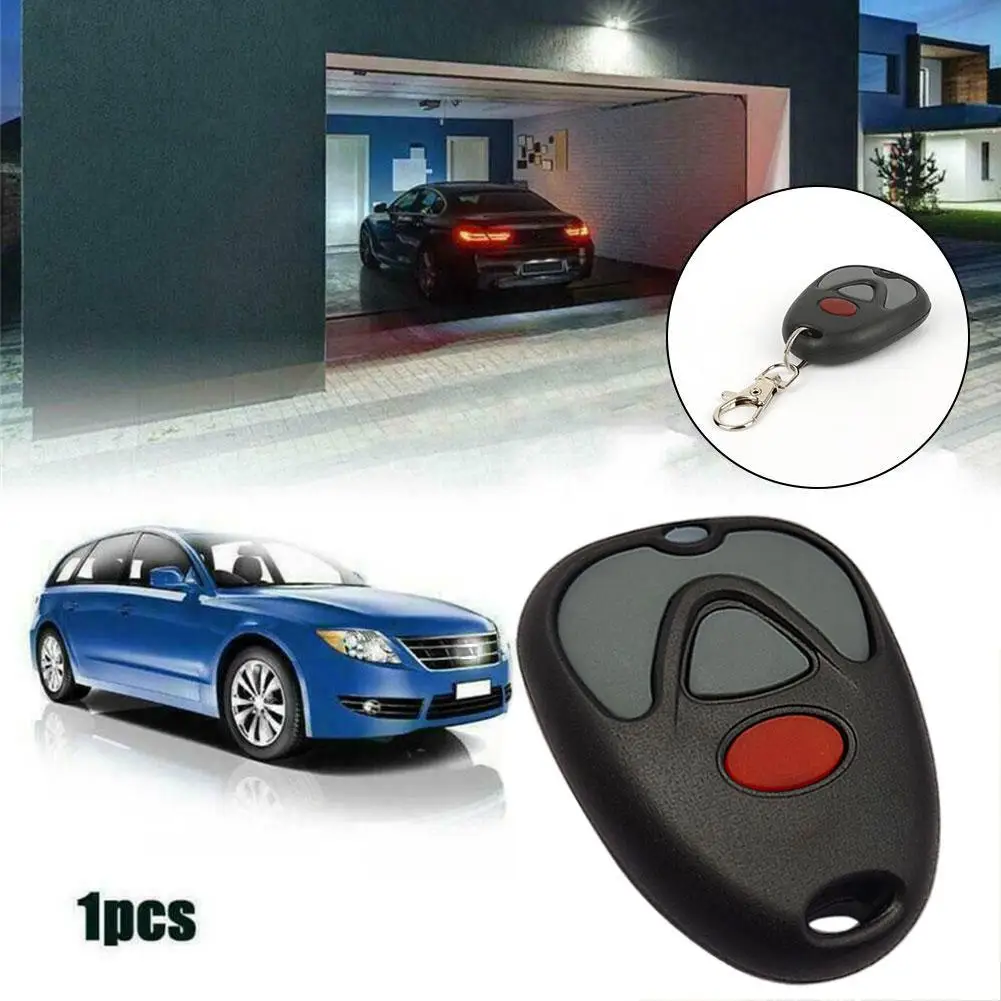 

Wireless Radio Frequency Plastic Four-button Remote Door Learn Control Switch Garage Transmitter Code Control To Can Q7G7