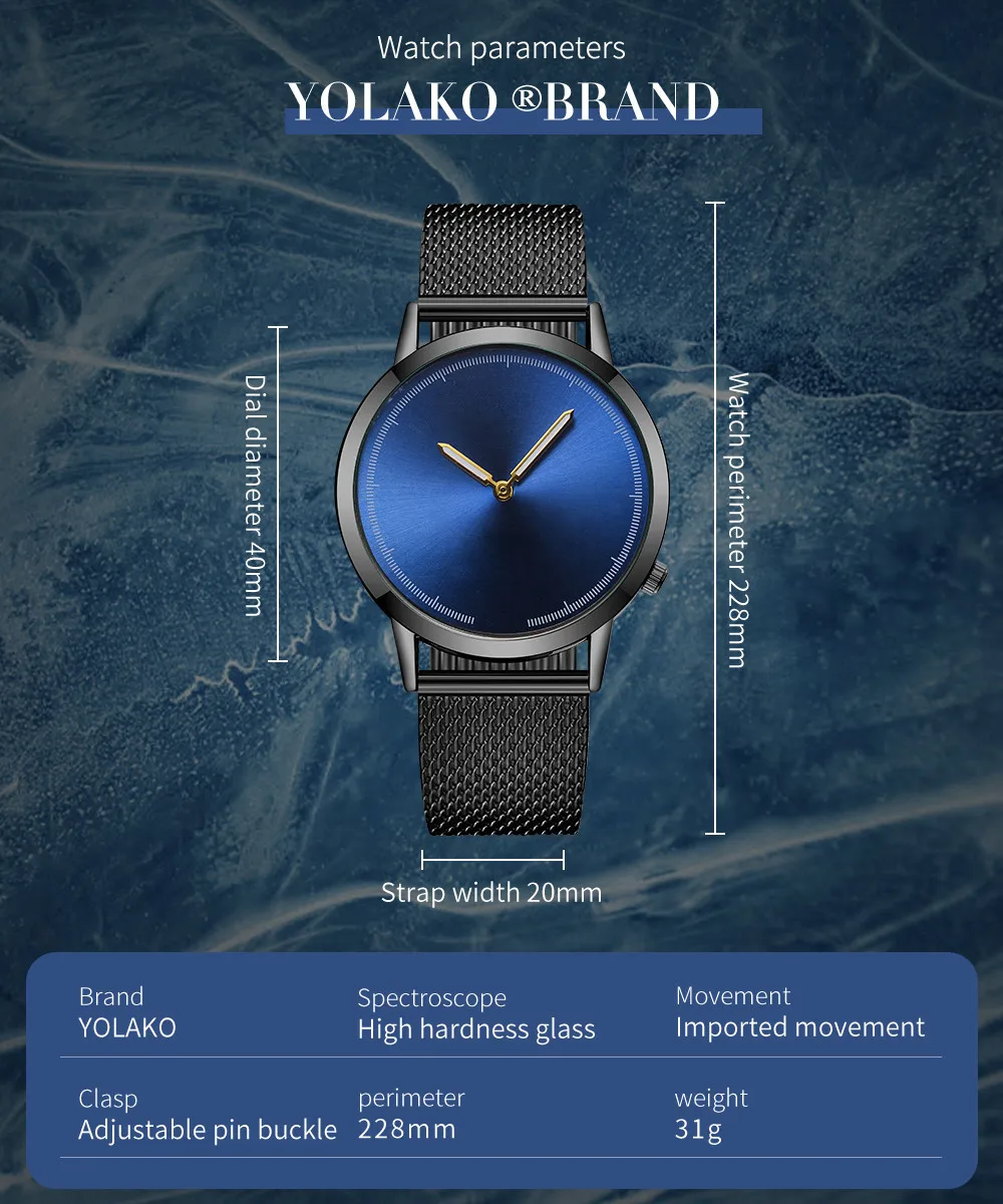 Модные женские часы сетчатый ремень пластиковый ремешок с глянцевыми часами