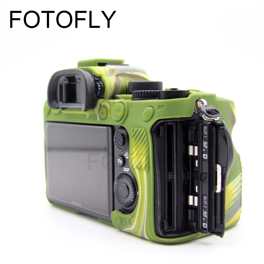 Сумки для камеры Sony A9II Цветной силиконовый чехол защитный корпуса A9 II 2 SLR