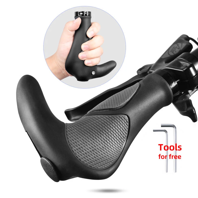 

Bicycle Silicone Handlebar Grips TPR Integrated Rubber handle MTB Cycling Hand Rest Mountain Bike Grip Grippings BMX Grips