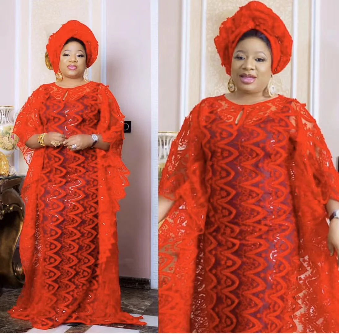 

African sequin lace fabric Nigeria lace fabric 2020 high quality French tulle lace fabric for wedding party R3973
