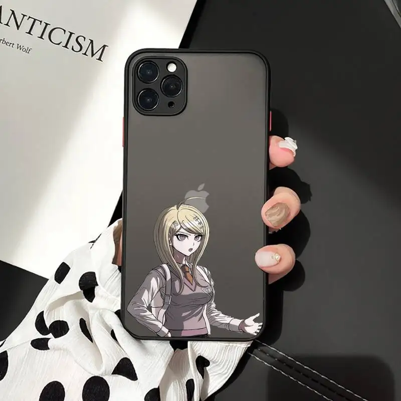 

Danganronpa V3 Killing Harmony high quality Phone Cases matte transparent For iphone 7 8 11 12 plus mini x xs xr pro max cover