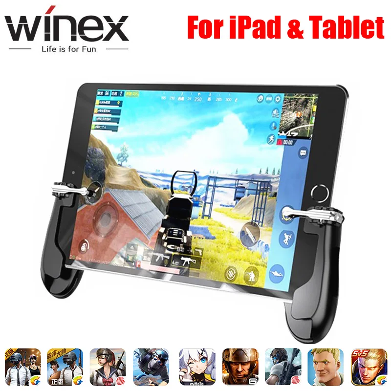Игровой контроллер PUBG для Ipad джойстик триггер геймпад Android Winex|Геймпады| |
