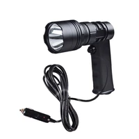 super bright 3000lm flashlight portable 12v searchlight high power 30wled torch outdoor light