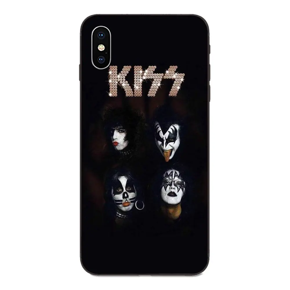 For Galaxy C5 C7 J1 J2 J3 J330 J5 J6 J7 J730 M20 M30 Ace Core Max Mini Plus Prime Pro Soft Shell Kiss Let's Rock Band | Мобильные