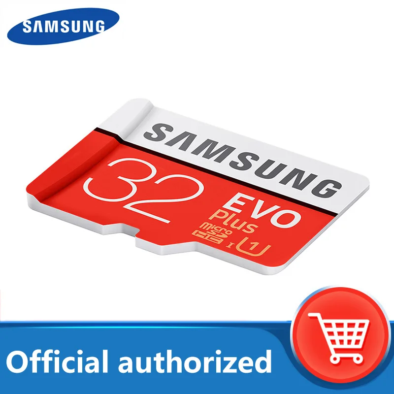 Samsung EVO MicroSD 32 Гб карта памяти UHS I 100 МБ/с./с microSDHC класс 10 TF для смартфона планшета и